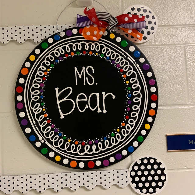 2023 - Personalized Teacher Appreciation Gift - Classroom Sign